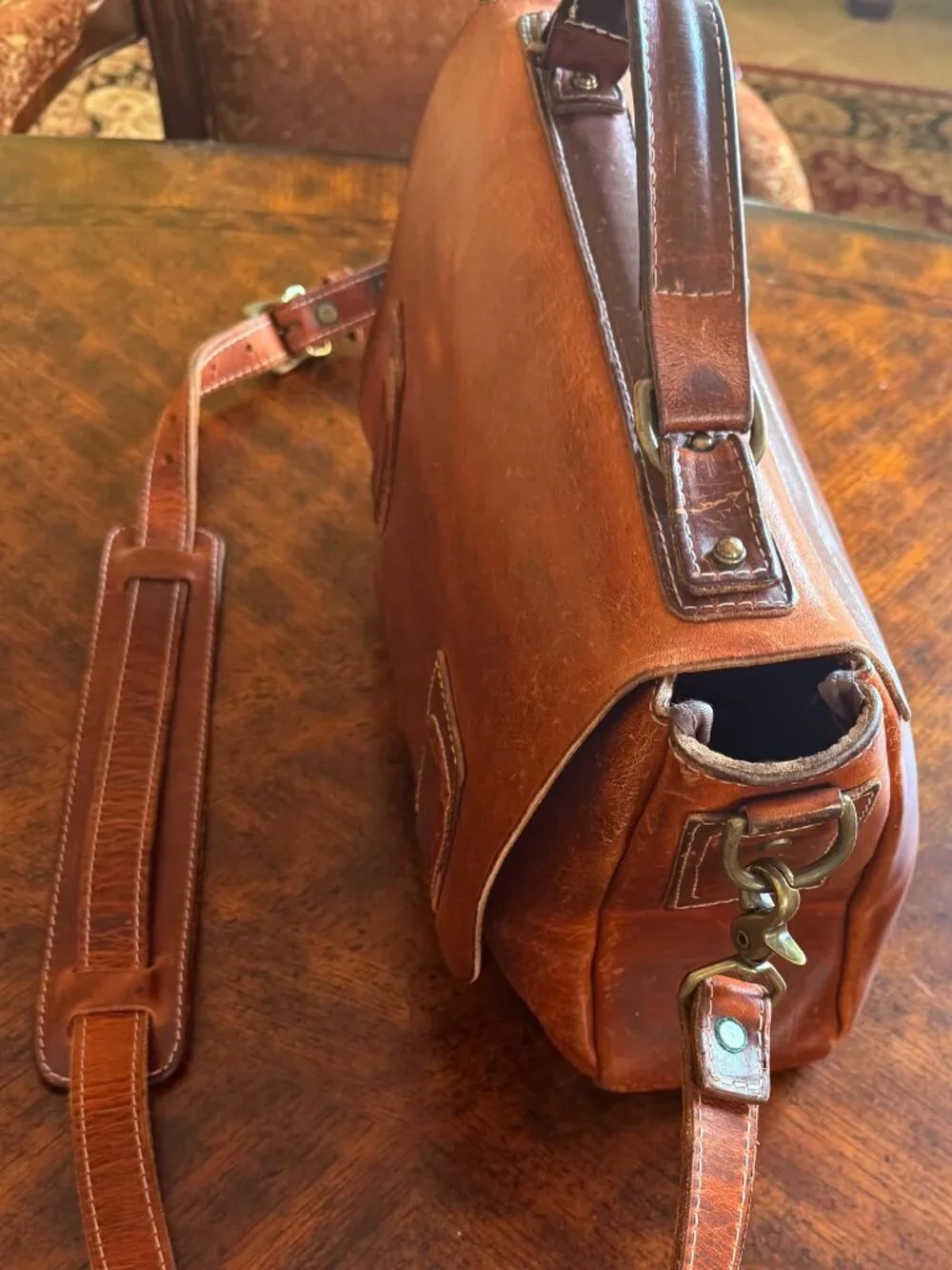 Coronado No. 201 Americana Horween Leather Messenger Bag